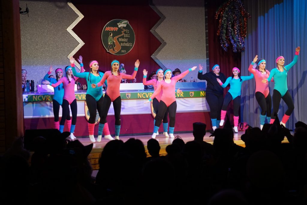 Impressionen von unseren Bunten Abenden 2023 - Showtanz unserer Prinzengarde