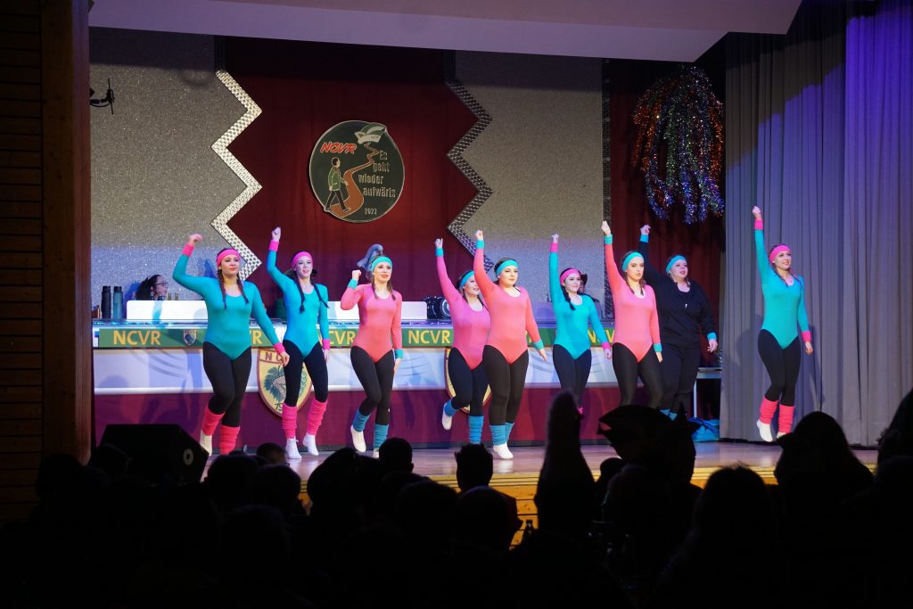 Impressionen von unseren Bunten Abenden 2023 - Showtanz unserer Prinzengarde