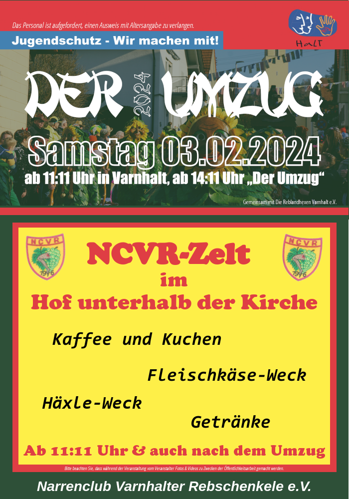 [Poster] NCVR - Der Umzug 2024